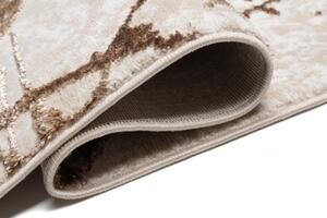 Makro Abra Kusový koberec abstraktní PALERMO E365A béžový hnědý Rozměr: 120x170 cm