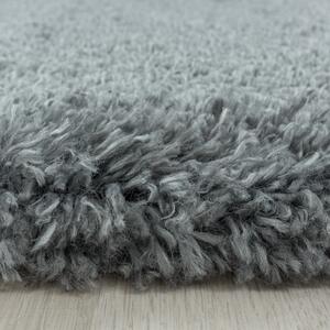 Ayyildiz koberce Kusový koberec Fluffy Shaggy 3500 light grey kruh - 80x80 (průměr) kruh cm