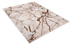 Makro Abra Kusový koberec abstraktní PALERMO E365A béžový hnědý Rozměr: 120x170 cm