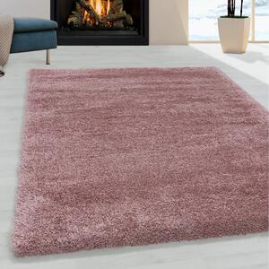 Ayyildiz koberce Kusový koberec Fluffy Shaggy 3500 rose - 80x250 cm