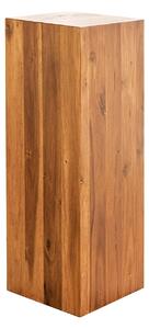 Odkládací panel COLUMNA BROWN 75 CM masiv akácie Nábytek | Doplňkový nábytek | Odkládací stolky