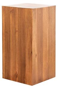 Odkládací panel COLUMNA BROWN 50 CM masiv akácie Nábytek | Doplňkový nábytek | Odkládací stolky