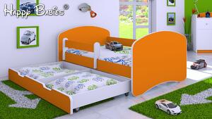 Dětská postel Happy Babies - oranžová