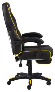 Herní židle Actona, Canyon 90622, černo žlutá
