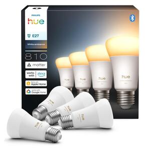SADA 4x LED Stmívat. žárovka Philips Hue WHITE AMBIANCE E27/6W/230V 1000-20000K
