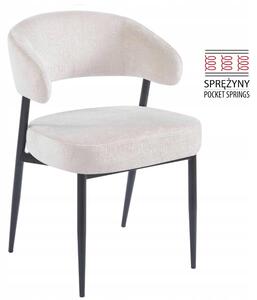 Furnitex Čalouněná Jídelní Židle K38-FX Béžová Látka Perfect Harmony 07