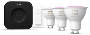 Základní sada Philips Hue WACA 3xGU10/4,2W 2000-6500K + zařízení k propojení