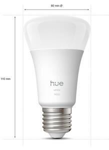 LED Stmívatelná žárovka Philips Hue WHITE E27/9,5W/230V 2700K