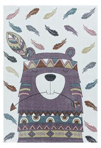 Ayyildiz koberce Dětský kusový koberec Funny 2104 violet ROZMĚR: 120x170