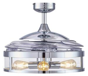 Světlo stropního ventilátoru Beacon Fanaway Classic chrom tichý