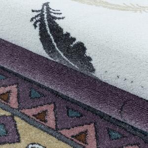Ayyildiz koberce AKCE: 80x150 cm Dětský kusový koberec Funny 2104 violet - 80x150 cm