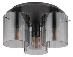 Globo 15904-3D - Stropní svítidlo TULIVAR 3xE27/40W/230V pr. 37 cm šedá