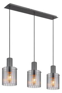 Globo 15904-3H - Lustr na lanku TULIVAR 3xE27/40W/230V šedá