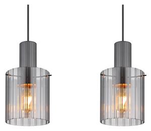 Globo 15904-3H - Lustr na lanku TULIVAR 3xE27/40W/230V šedá