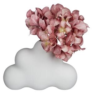CLOUDY Váza 22 cm - bílá