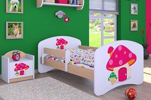 Dětská postel Happy Babies - růžový hříbeček