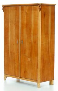 Dvoudveřová skříň z třešňového dřeva - pozdní Biedermeier