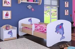 Dětská postel Happy Babies - delfín