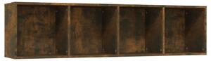Knihovna / TV skříňka kouřový dub 143x30x36 cm kompozitní dřevo
