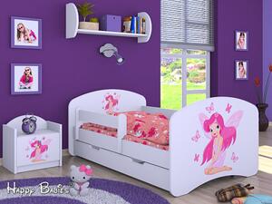 Dětská postel Happy Babies s motivem 180x90 pro dvě děti - 89 vzorů