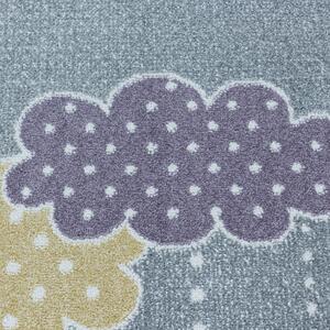 Dětský kusový koberec Lucky 3611 grey kruh-120x120 (průměr) kruh