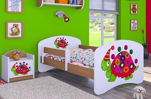Dětská postel Happy Babies - barevný želvík
