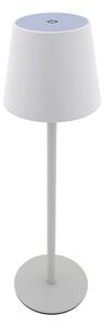 LED Stmívatelná dotyková stolní lampa LED/5W/5V USB 1200 mAh bílá