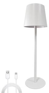 LED Stmívatelná dotyková stolní lampa LED/5W/5V USB 1200 mAh bílá