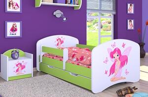 Dětská postel Happy Babies - víla s motýlkami