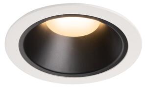 LA 1004027 NUMINOS® DL XL vnitřní LED zápustné stropní svítidlo bílá/černá 3000 K 55° - BIG WHITE (SLV)