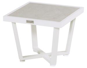 Luxor boční stolek Hartman s keramickou deskou 44x44x35cm Barva: Royal White