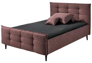 ČALOUNĚNÁ POSTEL 140/200 cm, textil, kompozitní dřevo, lilková MID.YOU - Jednolůžkové postele, Online Only