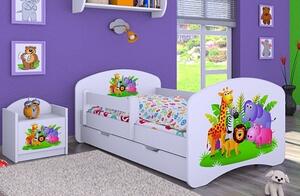 Dětská postel Happy Babies - veselý zvěřinec