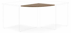 Propojovací prvek Impress 60x60 cm Barva: Ořech Dijon