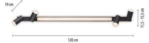 Paul Neuhaus 6121-79 - LED Stmívatelné svítidlo PURE 4xLED/4W/230V + LED/9W + DO
