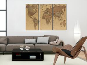 Obraz Stylová mapa světa