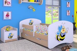 Dětská postel Happy Babies - usměvavá včelka