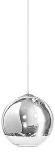Závěsné skleněné svítidlo Azzardo Silver Ball 25 AZ0733