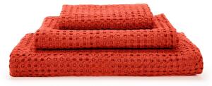 Abyss & Habidecor Pousada červené retro ručníky ze 100% egyptské bavlny Abyss Habidecor | 565 Flame, Velikost 100x150 cm