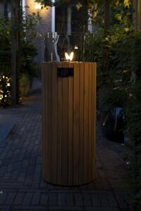 Plynová lucerna COSI- typ Cosiscoop Pillar L - teak Exteriér | Zahradní osvětlení