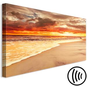 Obraz Pláž: Krásný západ slunce