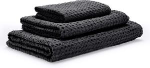 Abyss & Habidecor Pousada černá retro ručníky ze 100% egyptské bavlny Abyss Habidecor | 990 Black, Velikost 100x150 cm