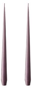 Svíčka Taper 32 cm – 42 Muted Mauve – set 2 ks