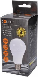 Solight žárovka LED WZ521 15W E27 6000K 270° 1220lm studená bílá