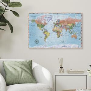 Obraz Mapy: Svět rozmanitosti