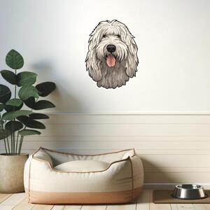 PIPPER. Nálepka Komondor Velikost: 60cm