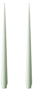 Svíčka Taper 32 cm – 03 Water Mint – set 2 ks