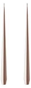 Svíčka Taper 32 cm – 94 Champagne Metallic – set 2 ks