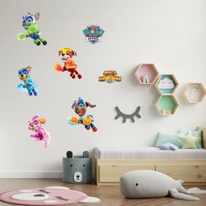 Samolepka na zeď "PAW Patrol - Mighty Pups"