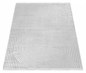 Vopi | Kusový koberec Style 8902 silver - 120 x 170 cm